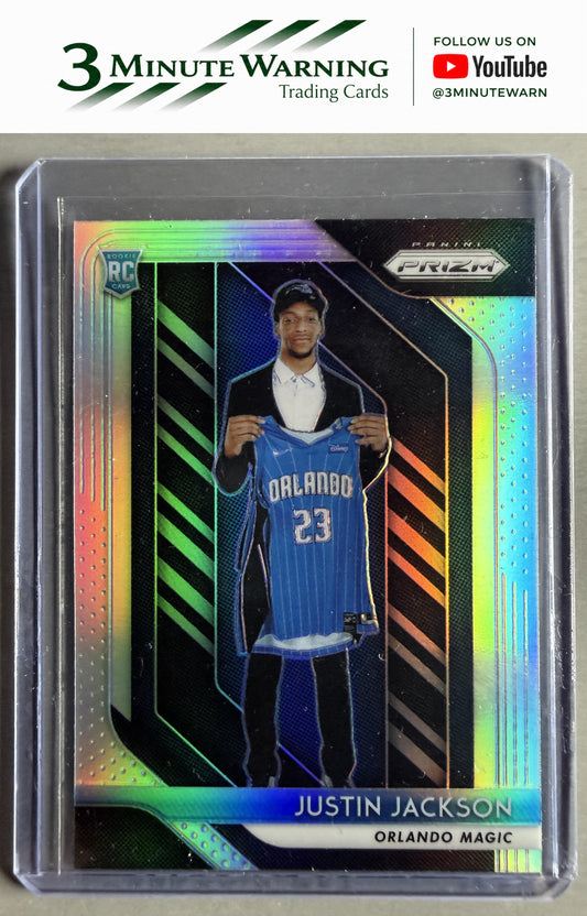 2018-19 Panini Prizm #119 Justin Jackson Prizm Silver