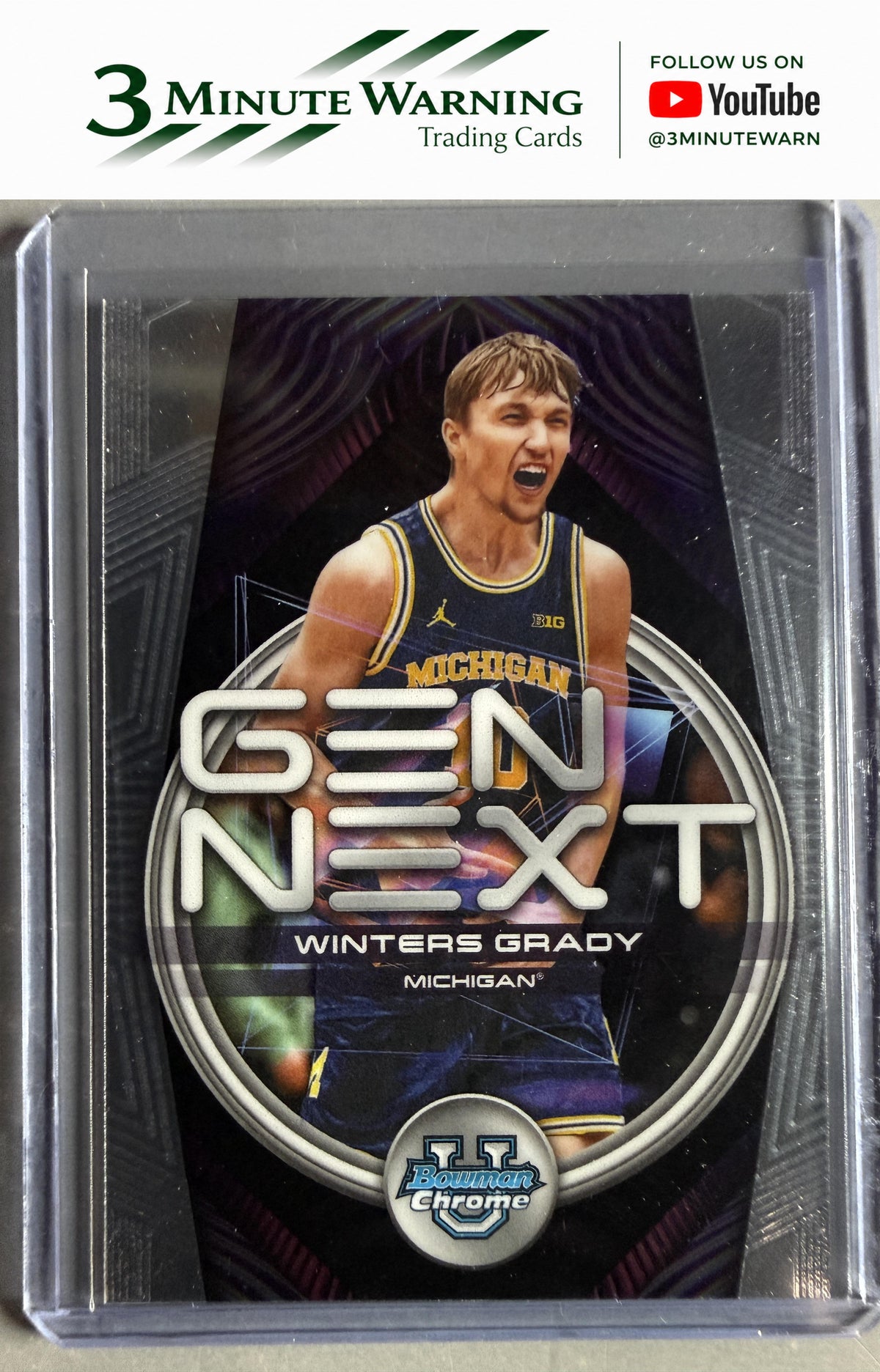 2025-26 Bowman #GN-24 Winters Grady Gen Next