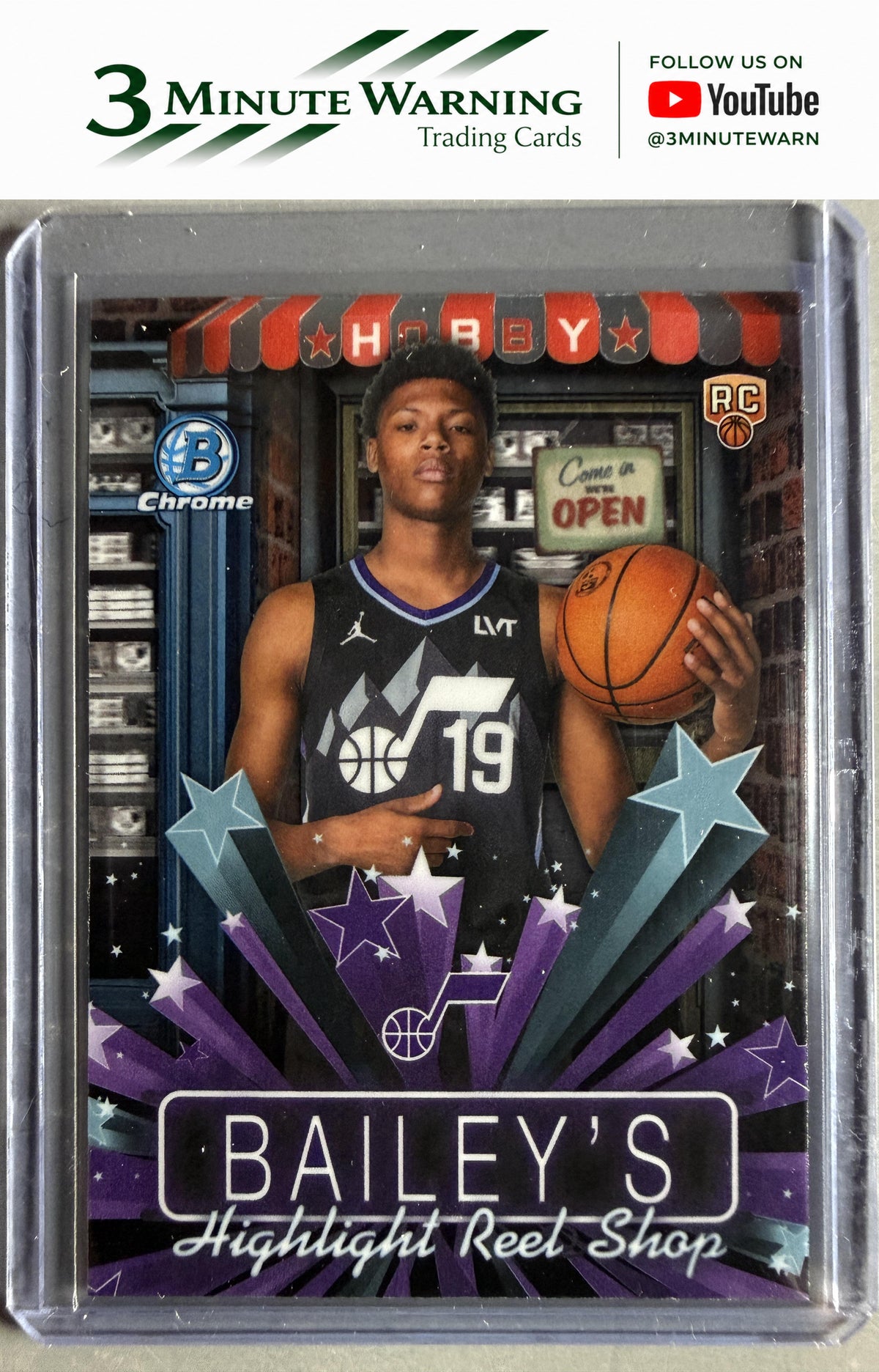 2025-26 Bowman #HS-9 Ace Bailey Hobby Stars