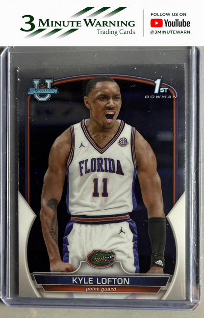 2022-23 Bowman University Chrome #18 Kyle Lofton