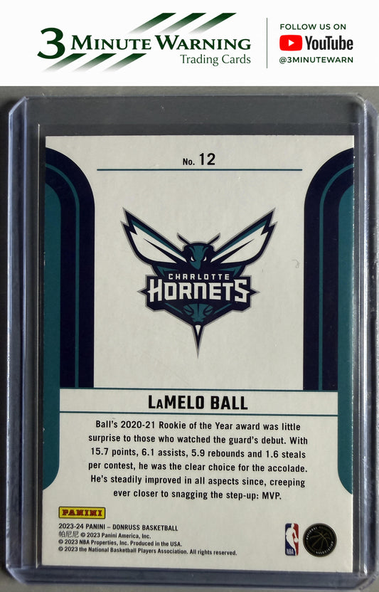 2023-24 Donruss #12 LaMelo Ball Franchise Features