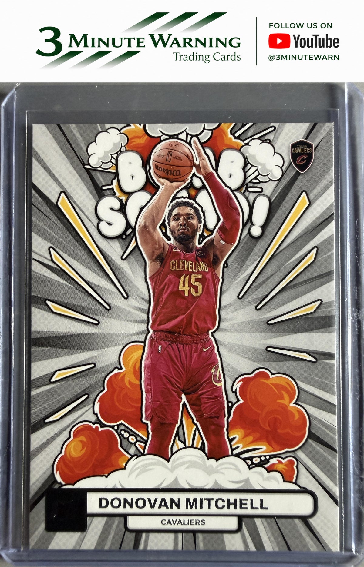 2023-24 Donruss #11 Donovan Mitchell Bomb Squad