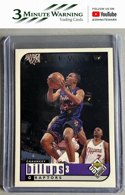 1998-99 UD Choice Preview #137 Chauncey Billups