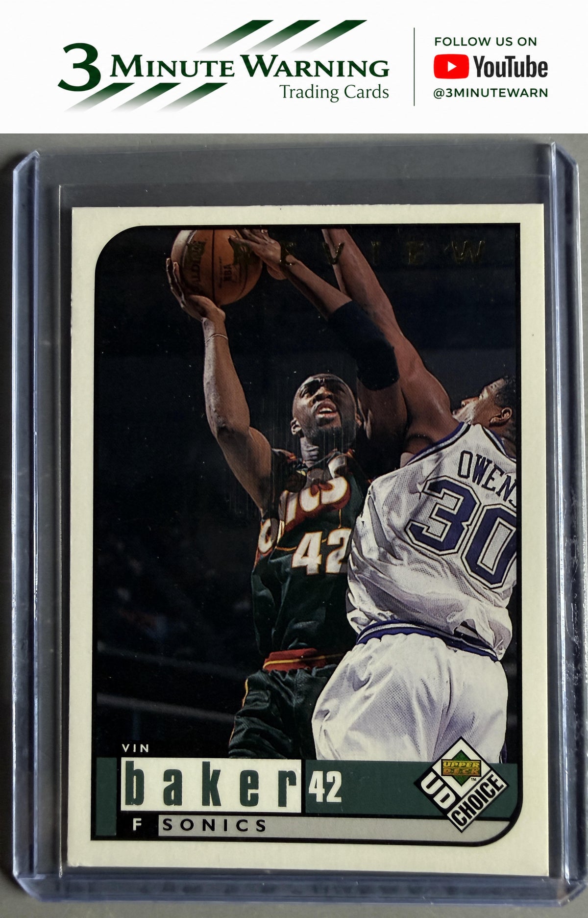 1998-99 UD Choice Preview #131 Vin Baker
