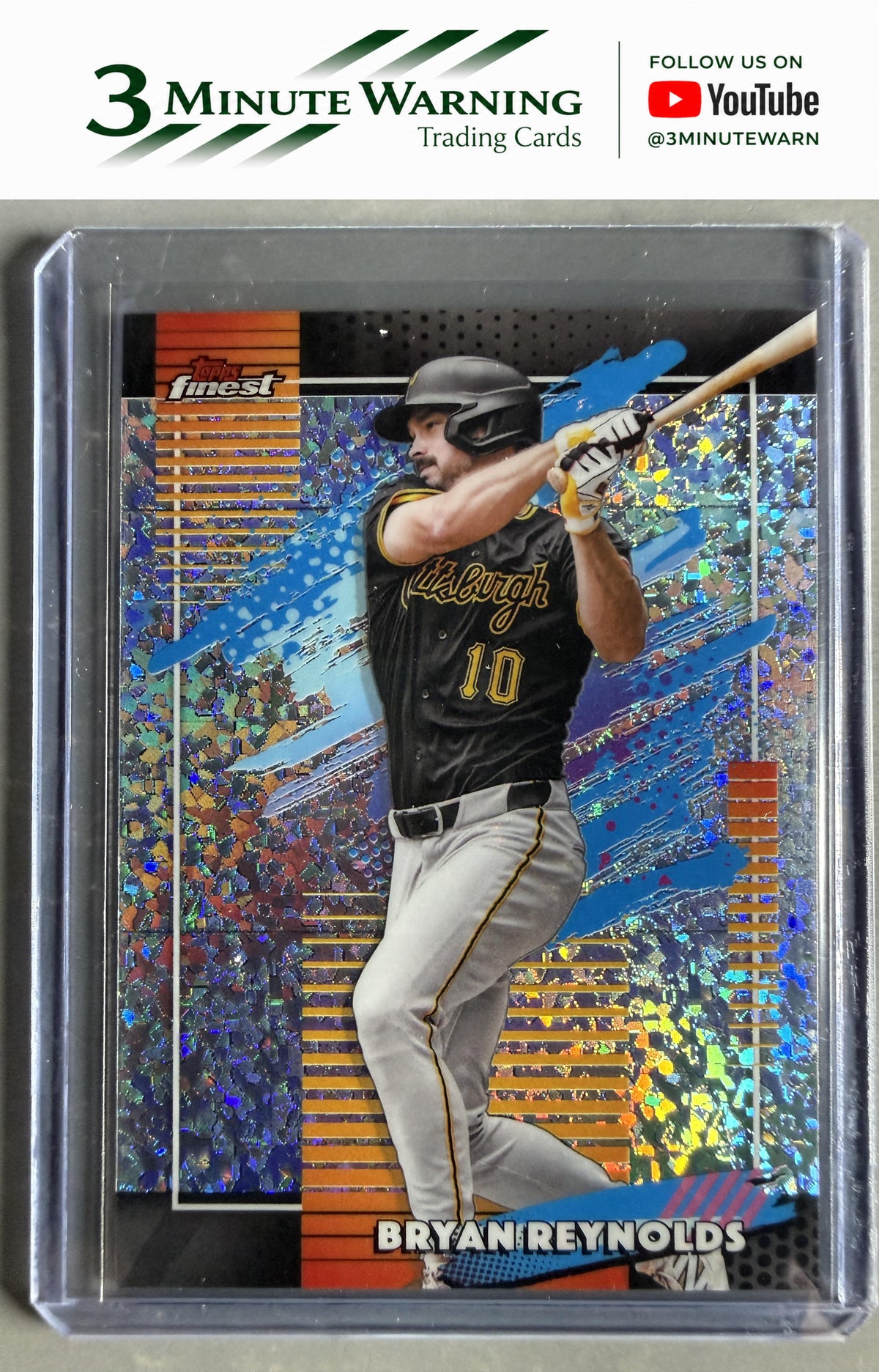 2026 Topps Finest #151 Bryan Reynolds Mini Diamond Uncommon