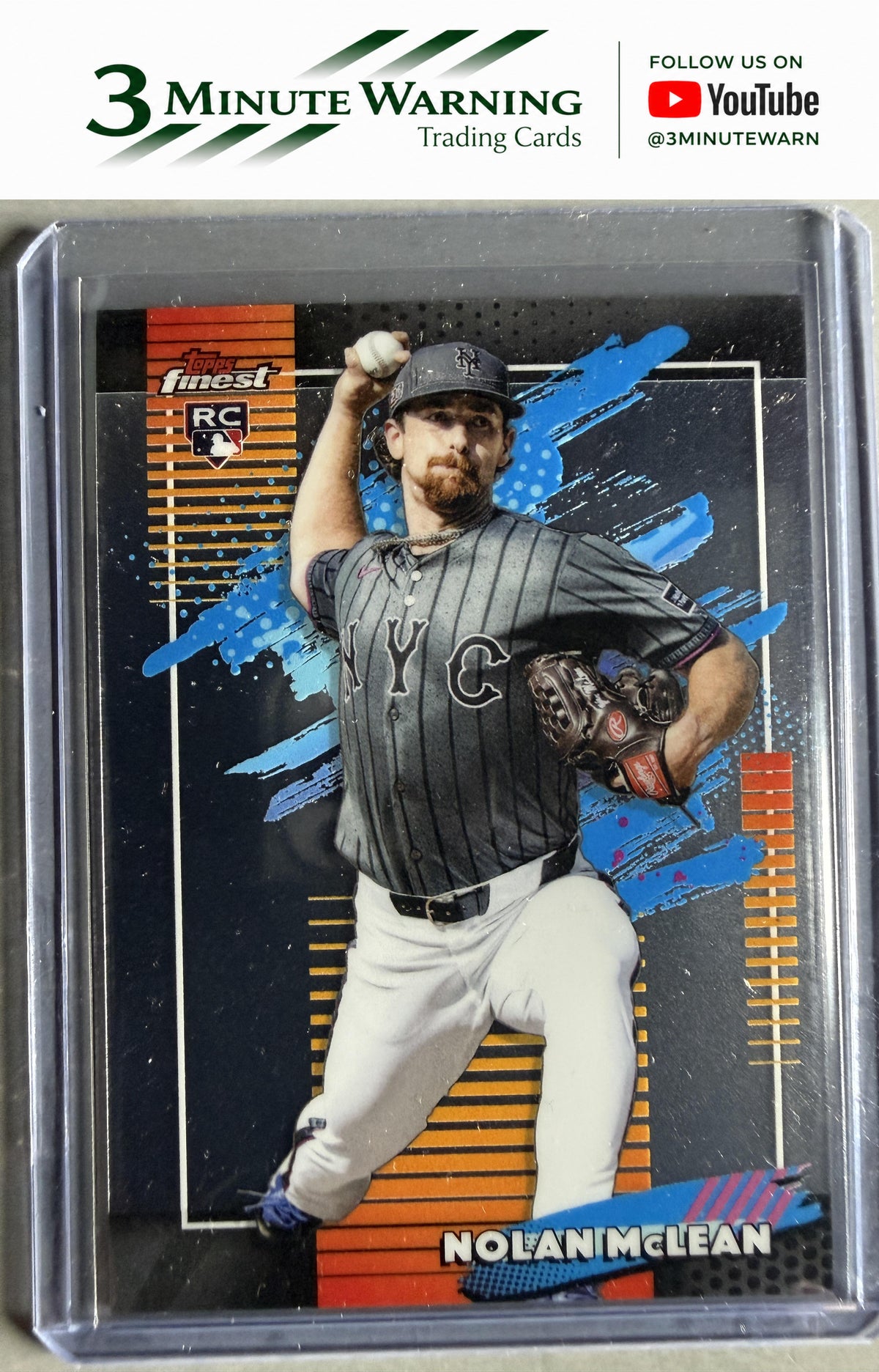 2026 Topps Finest #115 Nolan McLean Uncommon