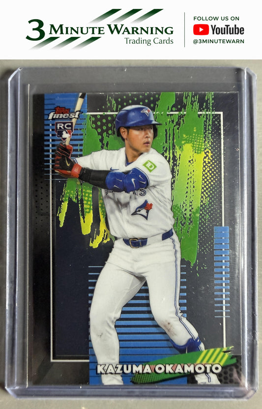 2026 Topps Finest #34 Kazuma Okamoto Common