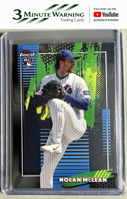 2026 Topps Finest #62 Nolan McLean Common