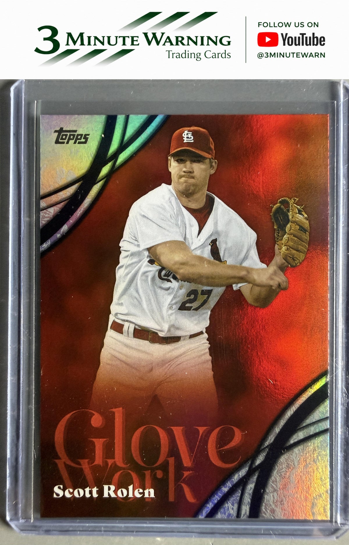 2026 Topps #GW-41 Scott Rolen Glove Work