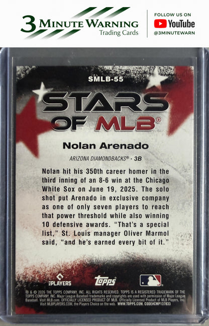 2026 Topps #SMLB-55 Nolan Arenado Stars of MLB
