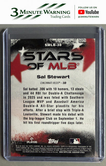 2026 Topps #SMLB-38 Sal Stewart Stars of MLB