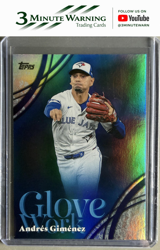 2026 Topps #GW-36 Andrés Giménez Glove Work