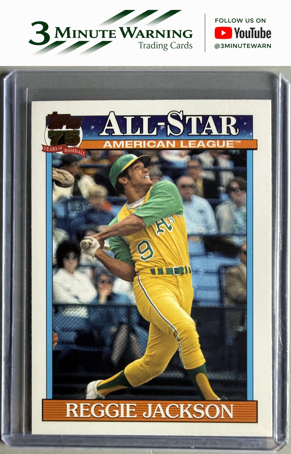 2026 Topps #91AS-14 Reggie Jackson 1991 Topps Baseball  All-Stars (Series Two)