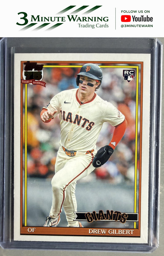 2026 Topps #91B2-40 Drew Gilbert 1991 Topps Baseball (Series Two)