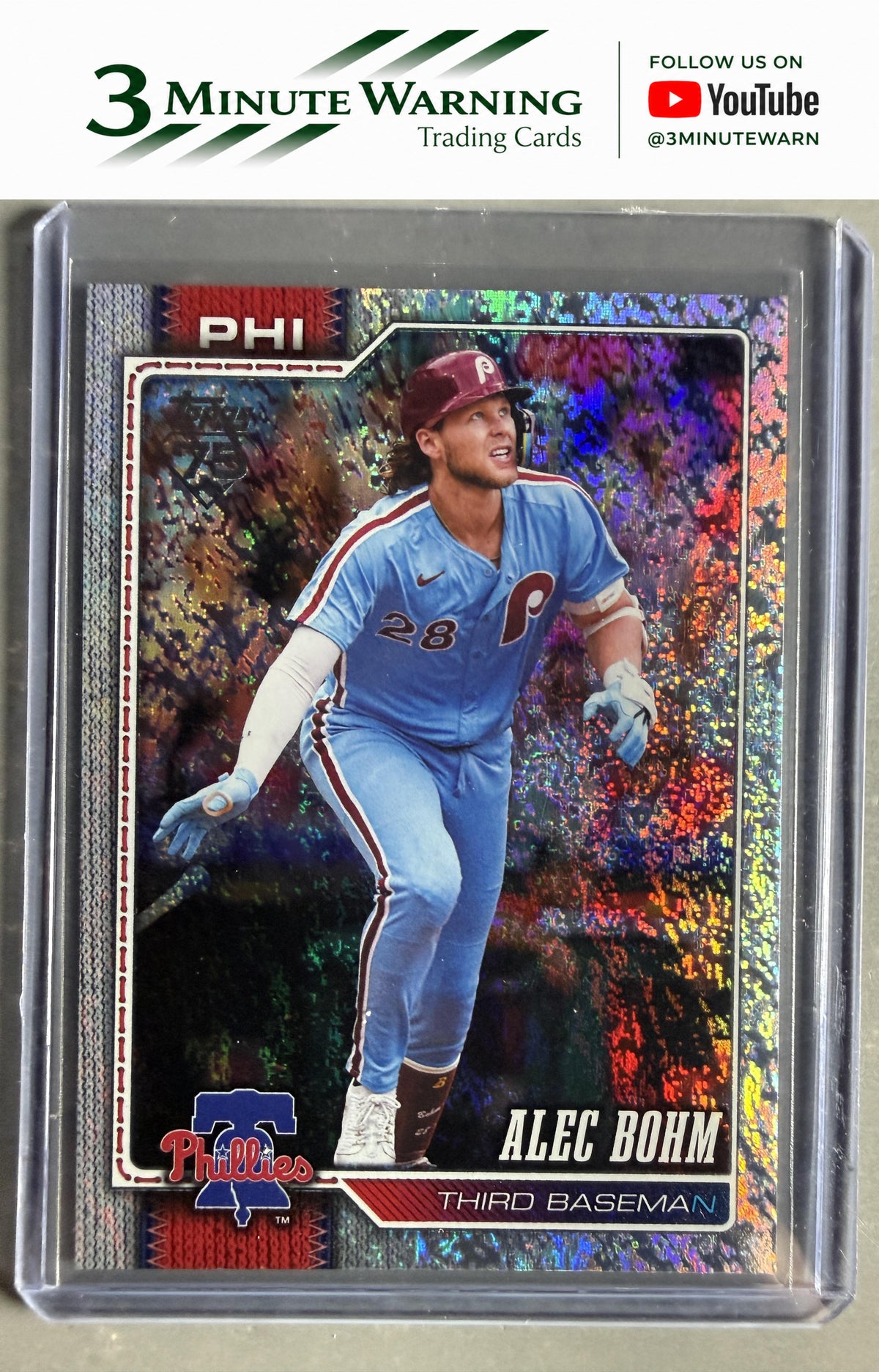 2026 Topps #377 Alec Bohm Sandglitter