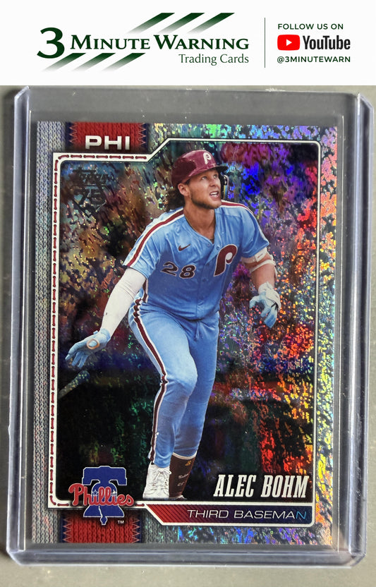 2026 Topps #377 Alec Bohm Sandglitter