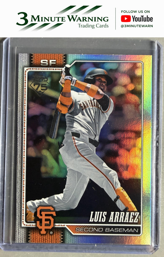 2026 Topps #420 Luis Arraez Rainbow Foil