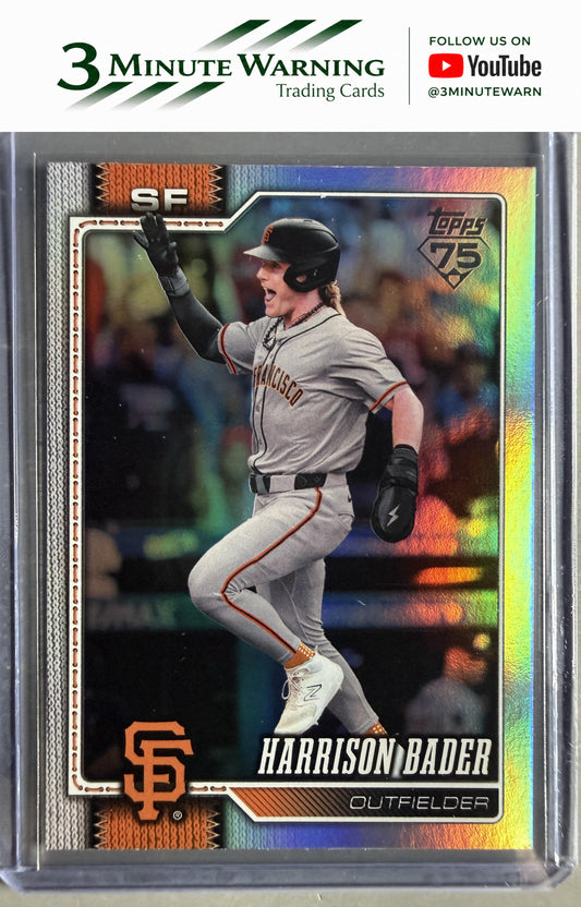 2026 Topps #624 Harrison Bader Rainbow Foil
