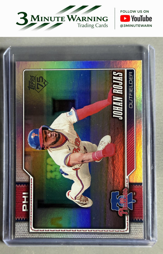 2026 Topps #637 Johan Rojas Holo Foil