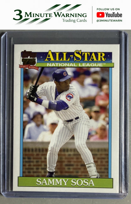 2026 Topps #91AS-5 Sammy Sosa 1991 Topps Baseball  All-Stars (Series Two)