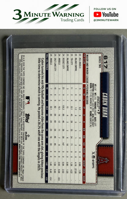 2026 Topps #617 Caden Dana