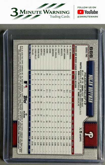 2026 Topps #666 Nolan Hoffman