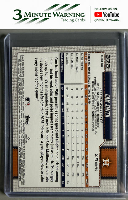 2026 Topps #373 Cam Smith