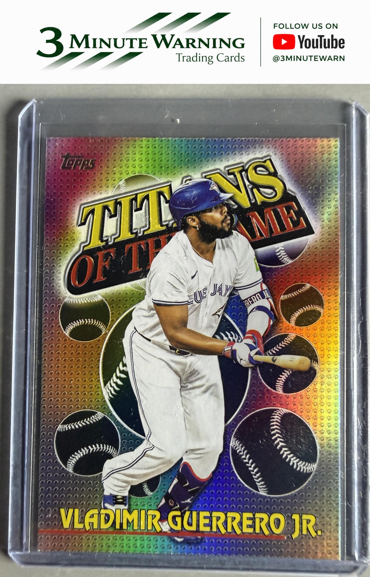 2026 Topps #TOG-17 Vladimir Guerrero Jr. Titans of the Game