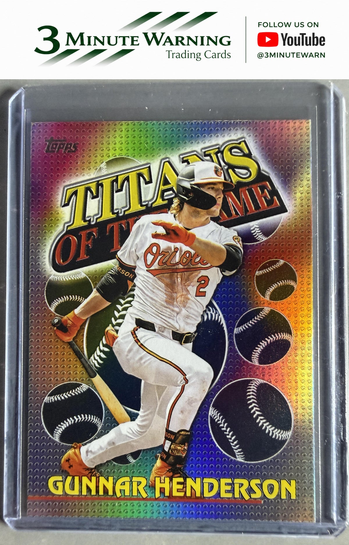 2026 Topps #TOG-4 Gunnar Henderson Titans of the Game