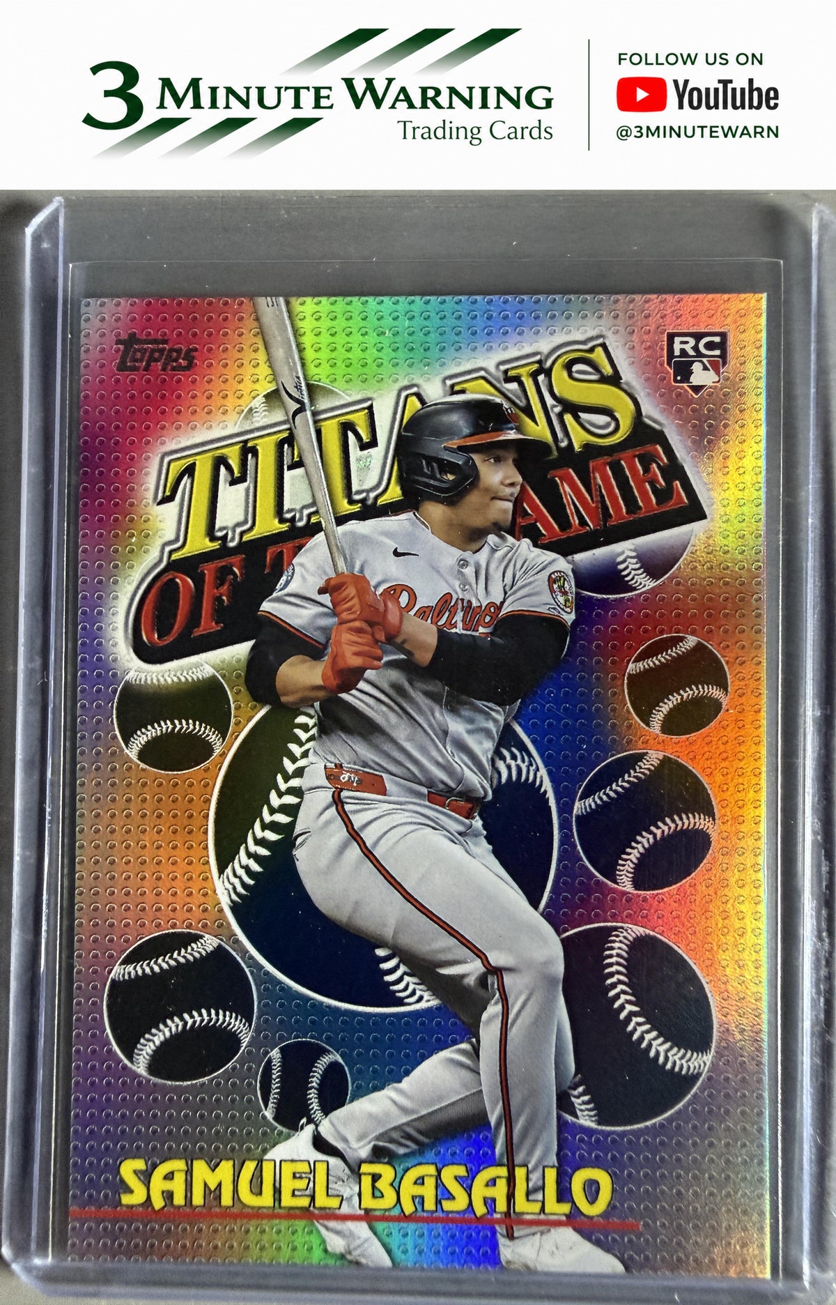 2026 Topps #TOG-10 Samuel Basallo Titans of the Game
