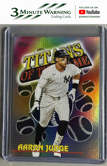 2026 Topps #TOG-3 Aaron Judge Titans of the Game