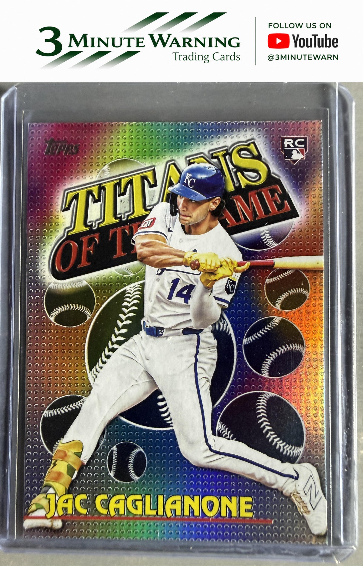 2026 Topps #TOG-12 Jac Caglianone Titans of the Game