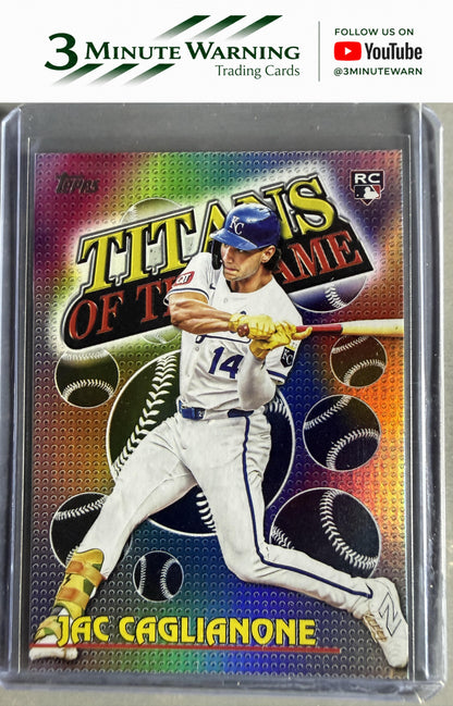 2026 Topps #TOG-12 Jac Caglianone Titans of the Game