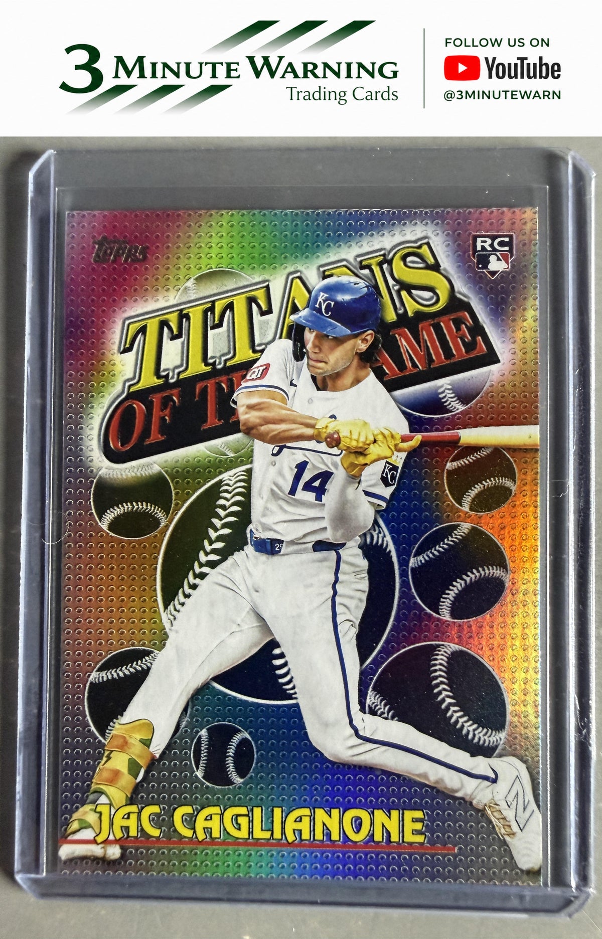 2026 Topps #TOG-12 Jac Caglianone Titans of the Game