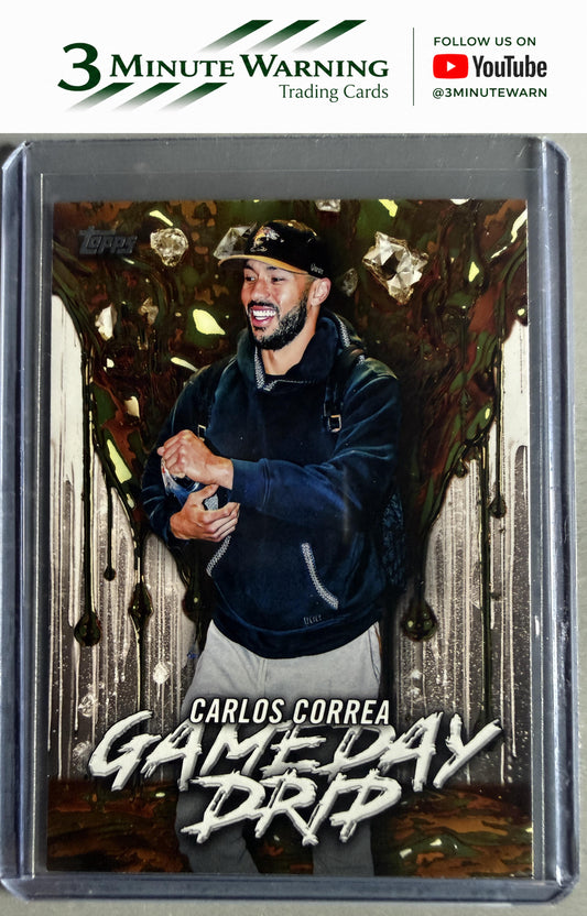 2026 Topps #GD-20 Carlos Correa Gameday Drip