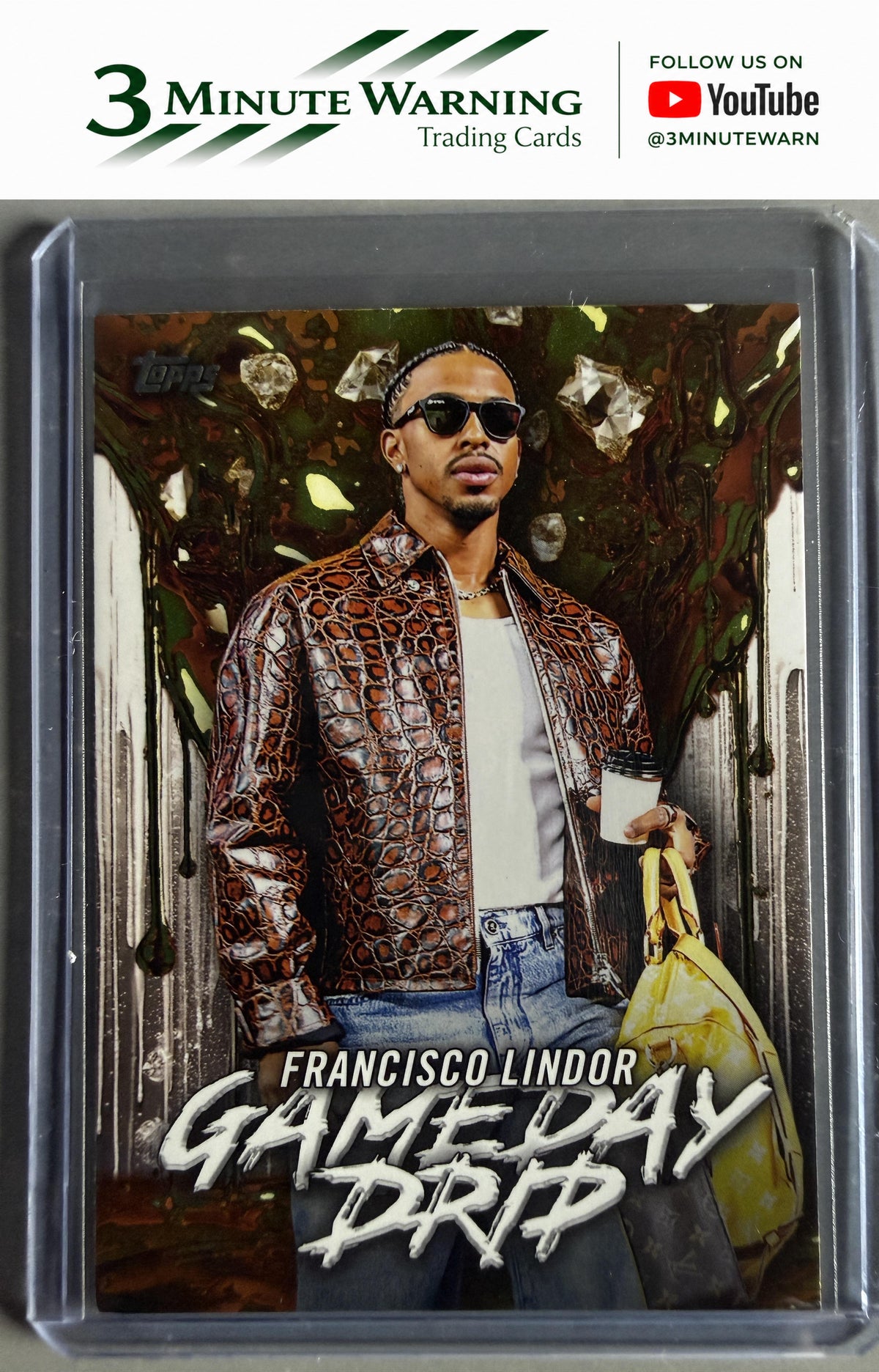 2026 Topps #GD-10 Francisco Lindor Gameday Drip