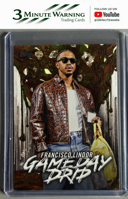 2026 Topps #GD-10 Francisco Lindor Gameday Drip