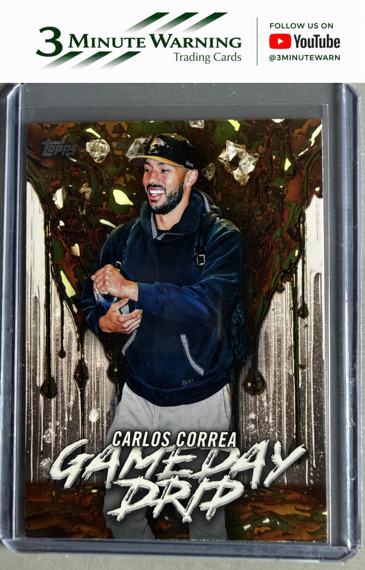 2026 Topps #GD-20 Carlos Correa Gameday Drip