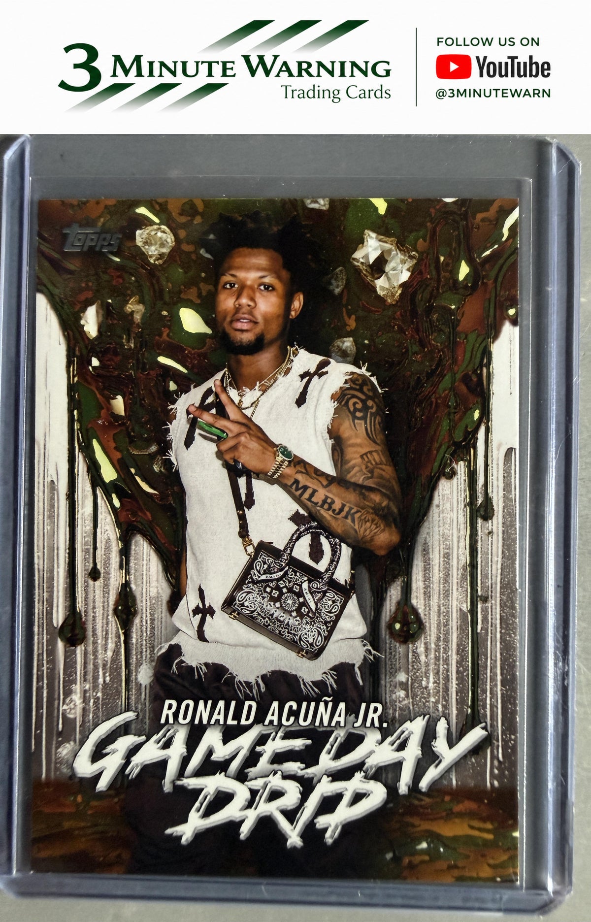 2026 Topps #GD-6 Ronald Acuna Jr. Gameday Drip