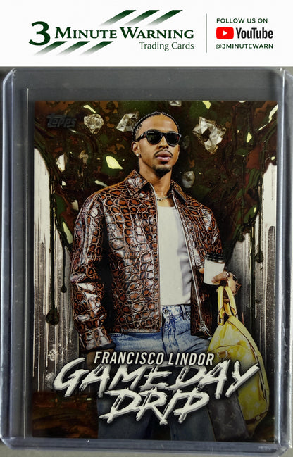 2026 Topps #GD-10 Francisco Lindor Gameday Drip