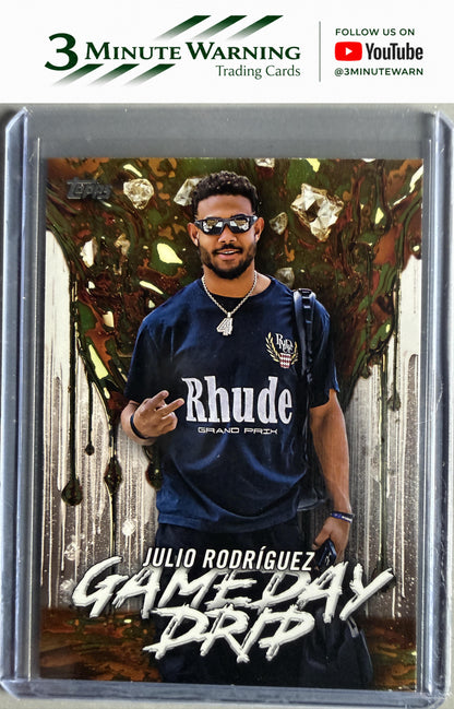 2026 Topps #GD-5 Julio Rodriguez Gameday Drip