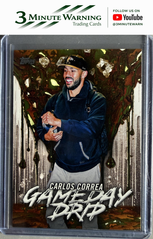 2026 Topps #GD-20 Carlos Correa Gameday Drip