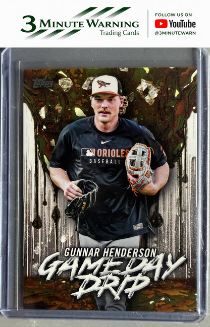 2026 Topps #GD-13 Gunnar Henderson Gameday Drip