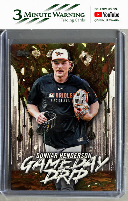 2026 Topps #GD-13 Gunnar Henderson Gameday Drip