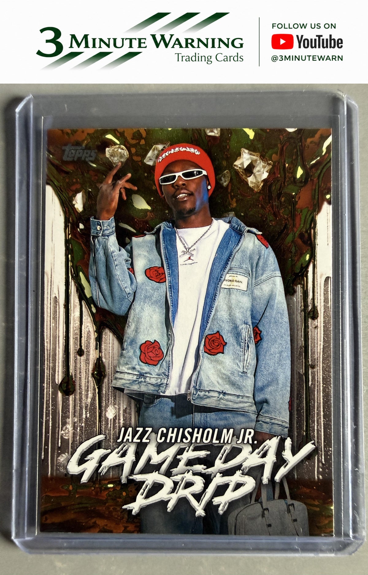 2026 Topps #GD-9 Jazz Chisholm Jr. Gameday Drip