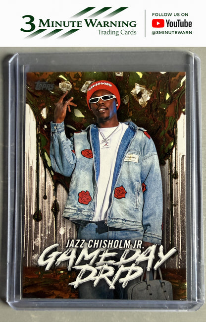 2026 Topps #GD-9 Jazz Chisholm Jr. Gameday Drip