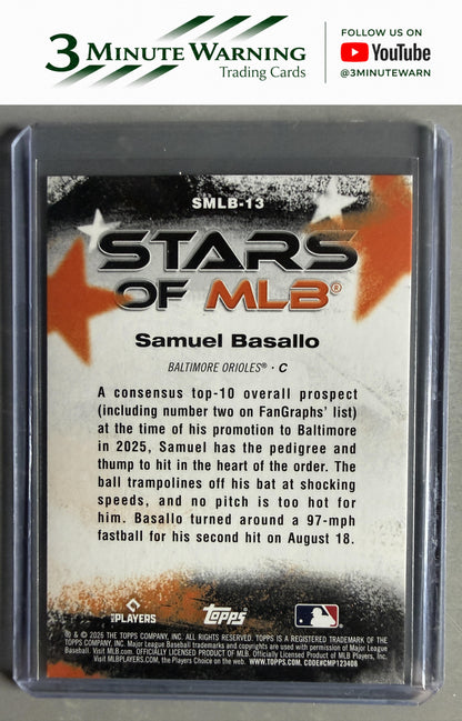 2026 Topps #SMLB-13 Samuel Basallo Stars of MLB