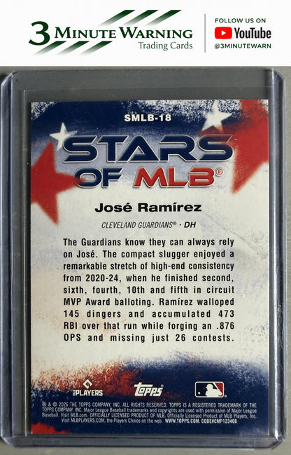 2026 Topps #SMLB-18 José Ramírez Stars of MLB