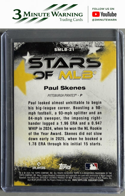 2026 Topps #SMLB-21 Paul Skenes Stars of MLB