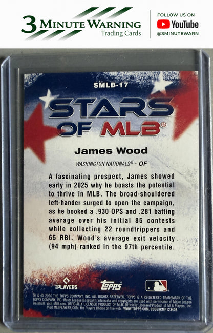2026 Topps #SMLB-17 James Wood Stars of MLB